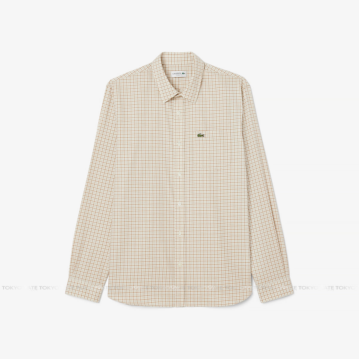 Áo sơ mi Lacoste CH8535 95I Gingham Check Regular Fit