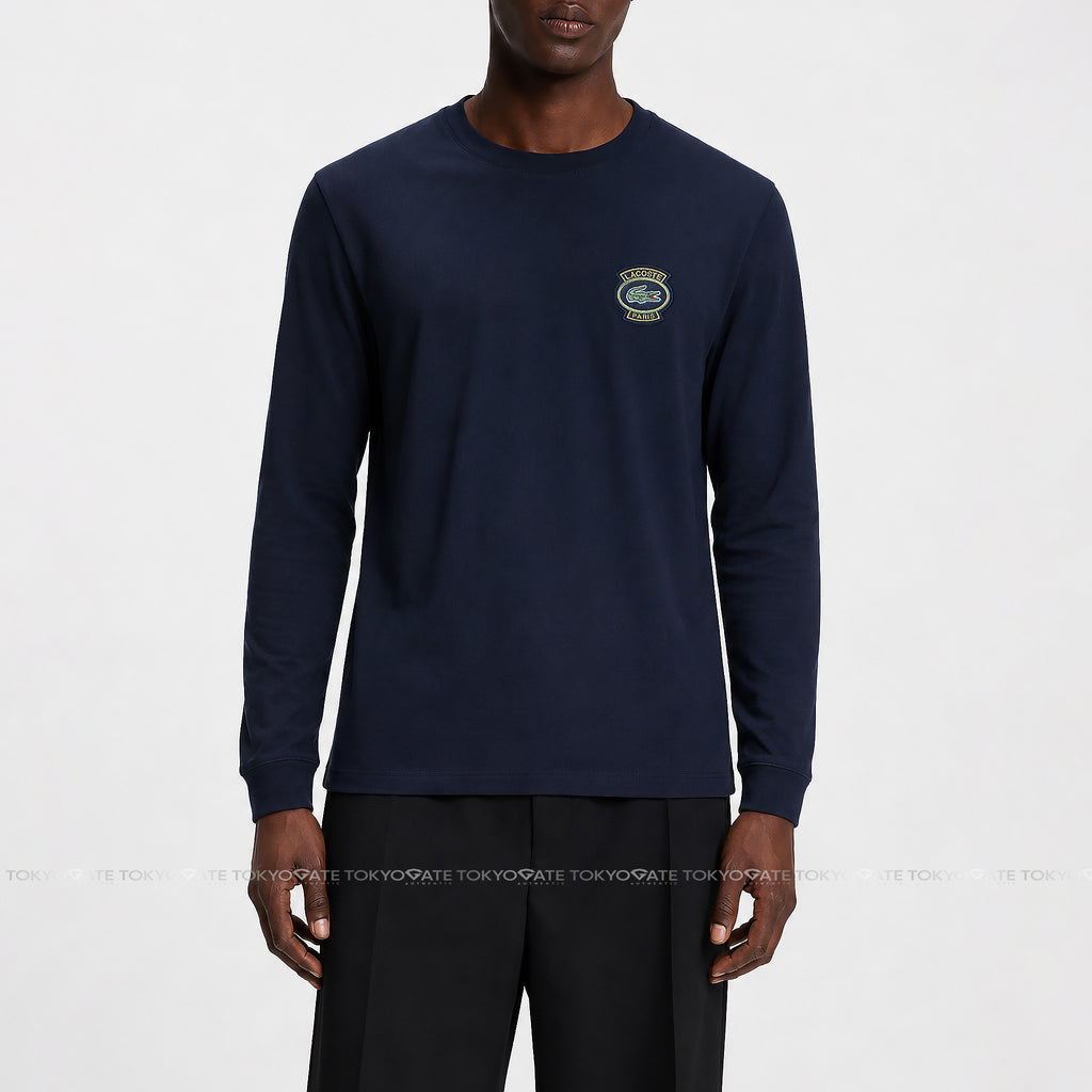 Áo phông Lacoste TH0565 166 Heavyweight Emblem Badge Classic Fit