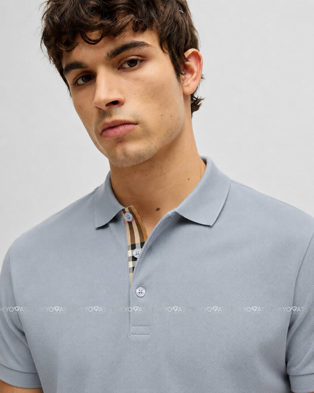 Áo polo Burberry 8112395 Hartford Gale Slim Fit