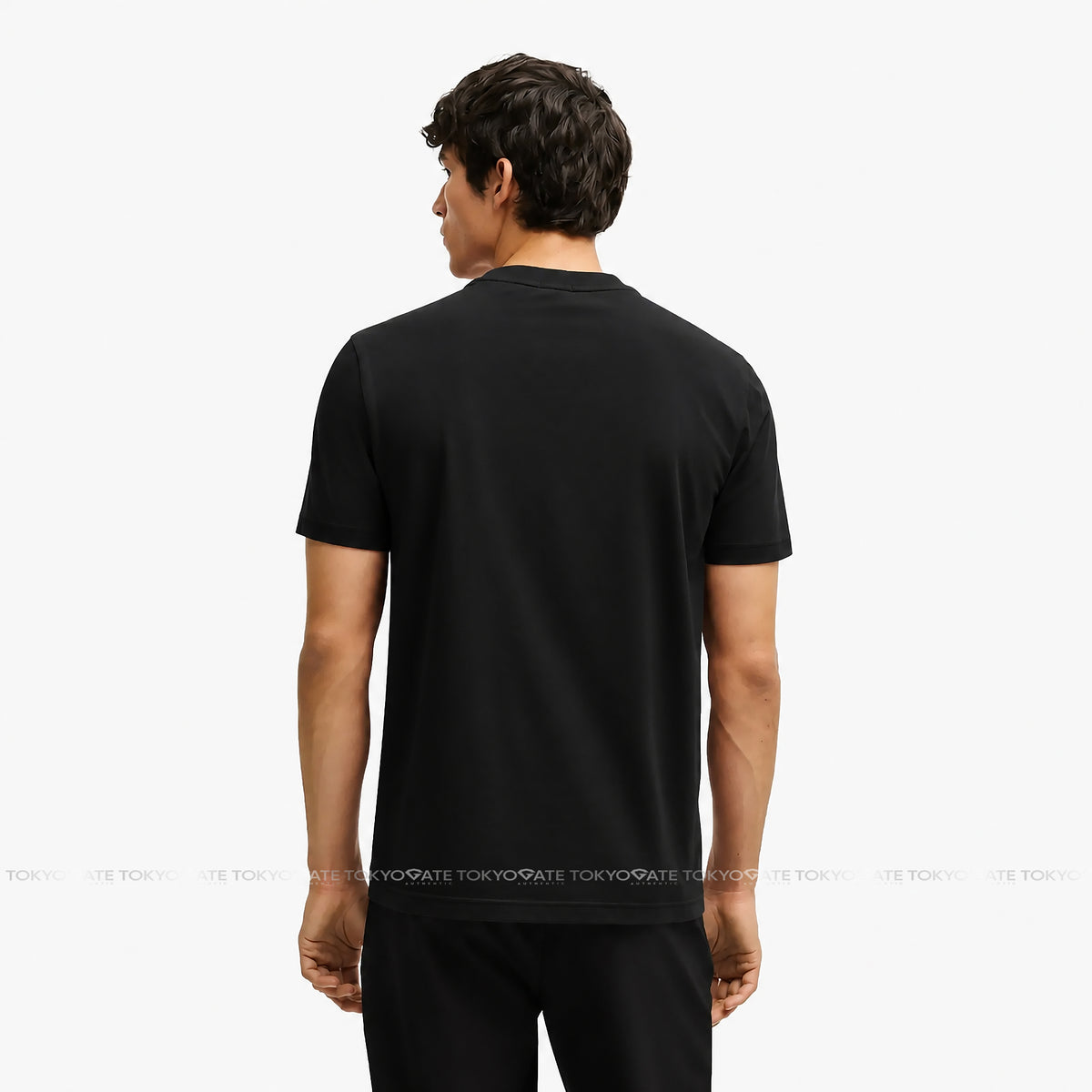 Áo phông Burberry 8104229 Ellison Logo Print T-Shirt Black Regular Fit