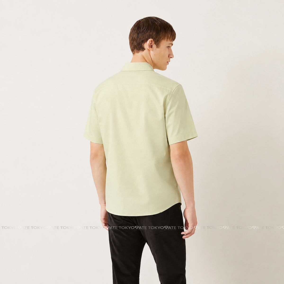 Áo sơ mi Burberry 8104379 Shefford Frosted Lemon Slim Fit
