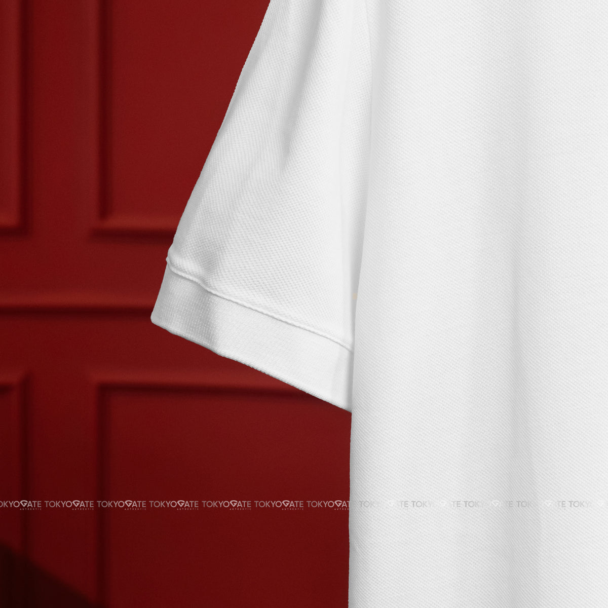 Áo polo Alexander McQueen 622106 QQX33 9000 White Regular Fit