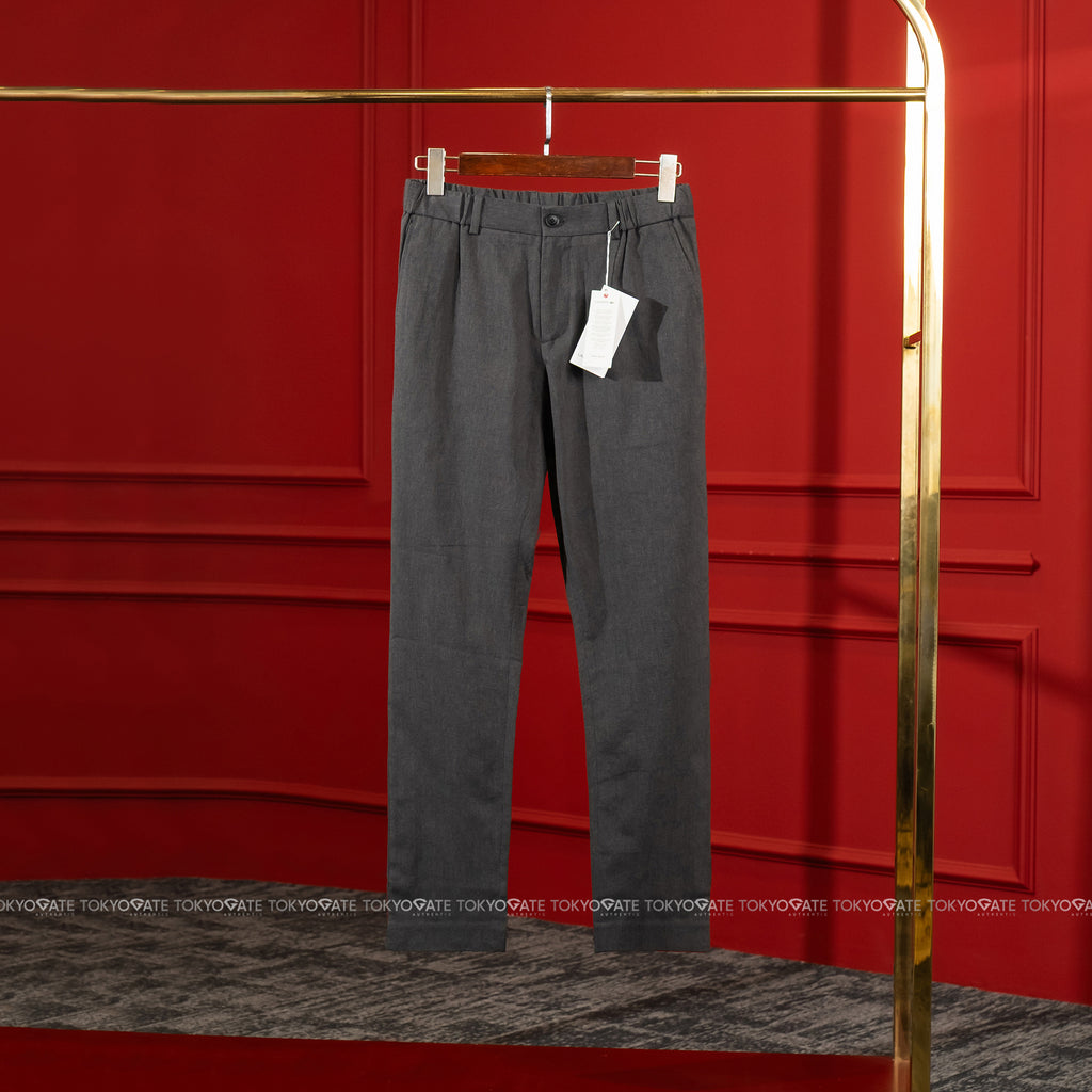 Quần âu Lacoste HH480E 050 Wool Blend Trousers Grey Regular Fit