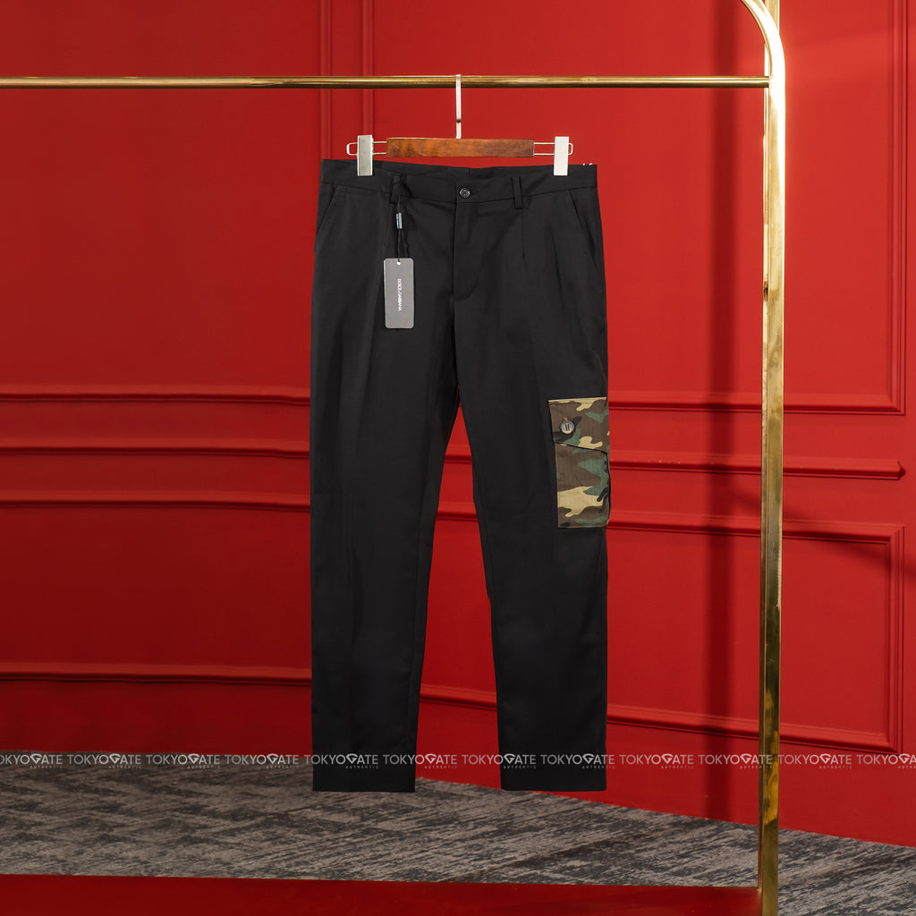 Quần khaki D&G GVACET GEZH6 S9000 Cargo Pants Black Slim fit