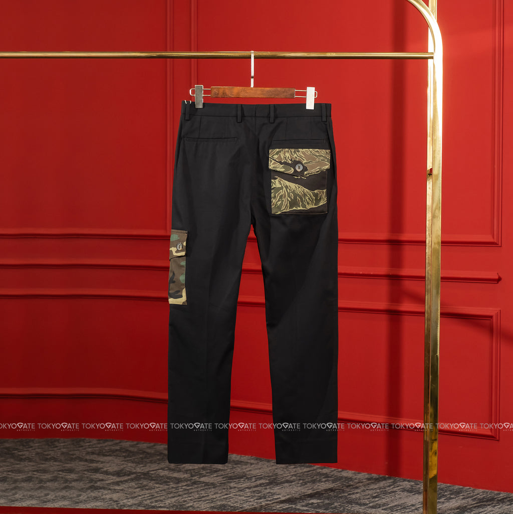 Quần khaki D&G GVACET GEZH6 S9000 Cargo Pants Black Slim fit