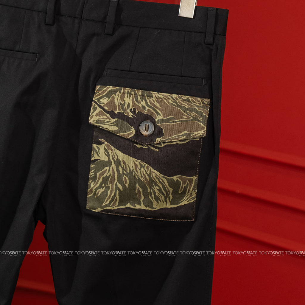 Quần khaki D&G GVACET GEZH6 S9000 Cargo Pants Black Slim fit