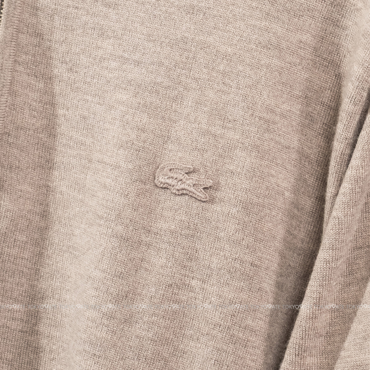Áo len Lacoste AH305E SIX Half-Zip Pullover Grey Regular Fit