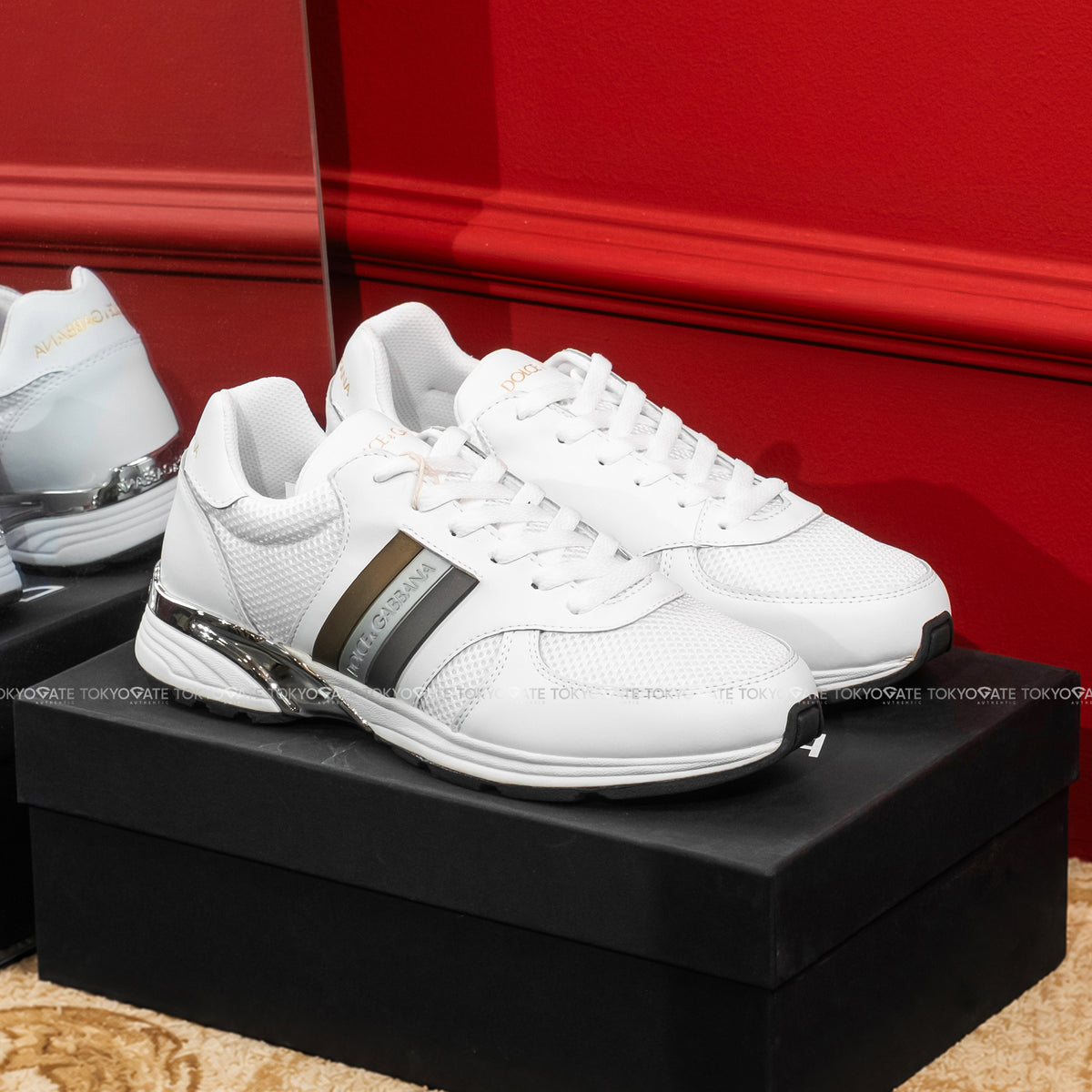 Giày D&G CA0491 A9A12 8B930 Athletics Bianco