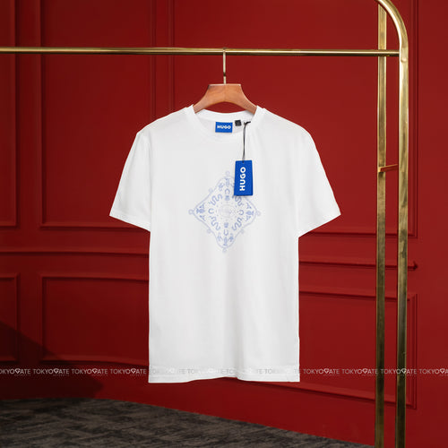 Áo phông Hugo Boss 50572760 Nerberri White Regular Fit