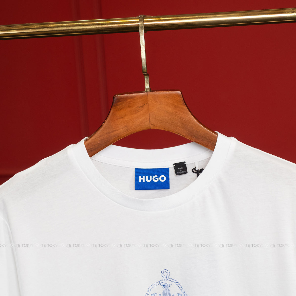 Áo phông Hugo Boss 50572760 Nerberri White Regular Fit