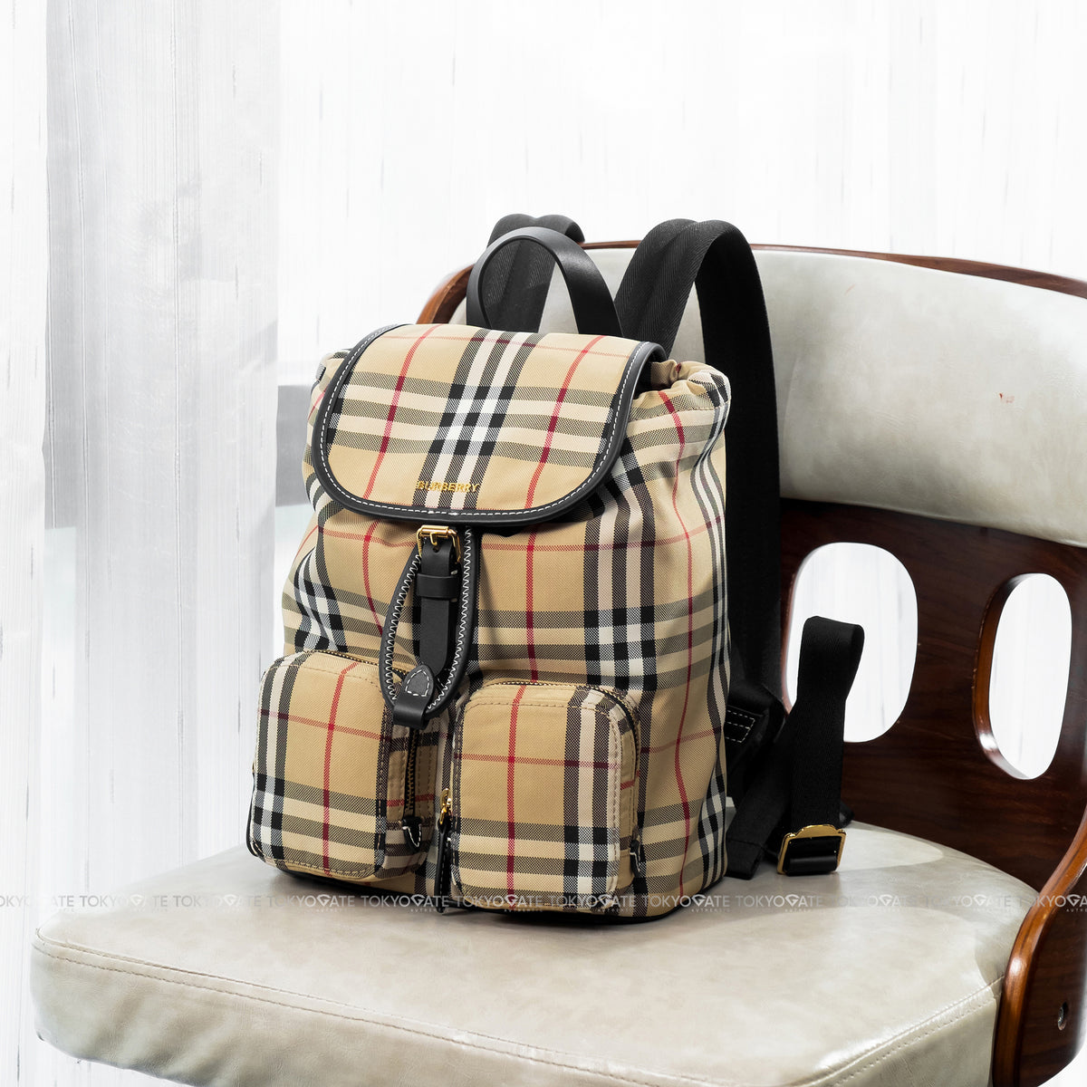 Balo nữ Burberry MN Enfield Hod 81315671 Archive Beige