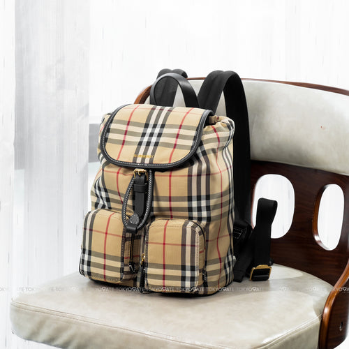 Balo nữ Burberry MN Enfield Hod 81315671 Archive Beige