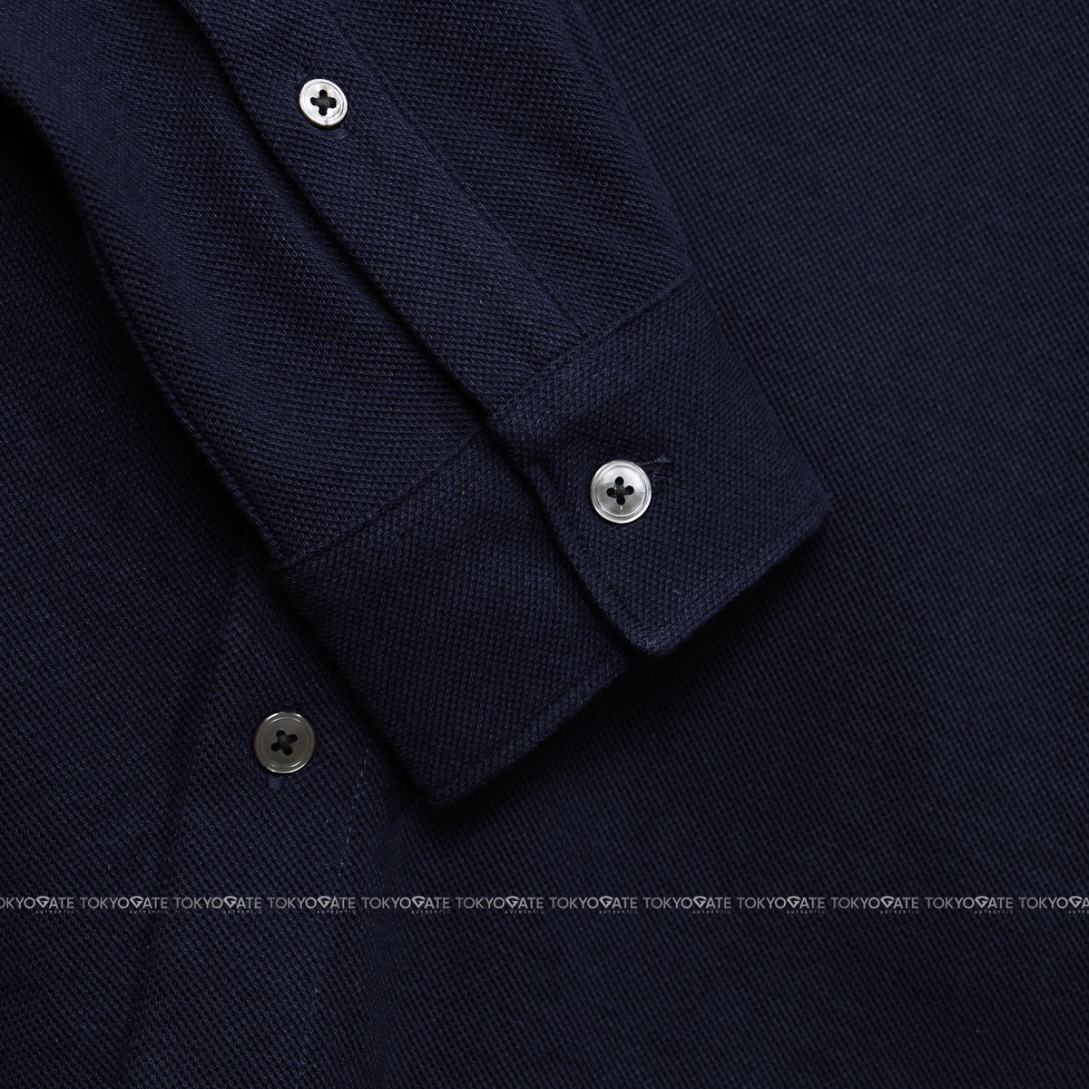 Áo sơ mi Lacoste CH2685 166 Petit Piqué Navy Slim Fit