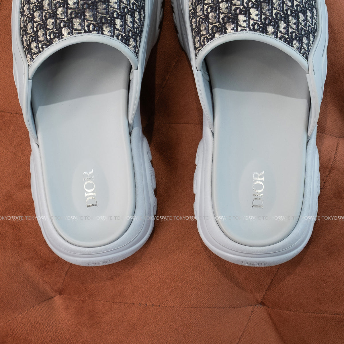 Dép Dior H-Town Sandal 'Dior Oblique - Grey Beige'