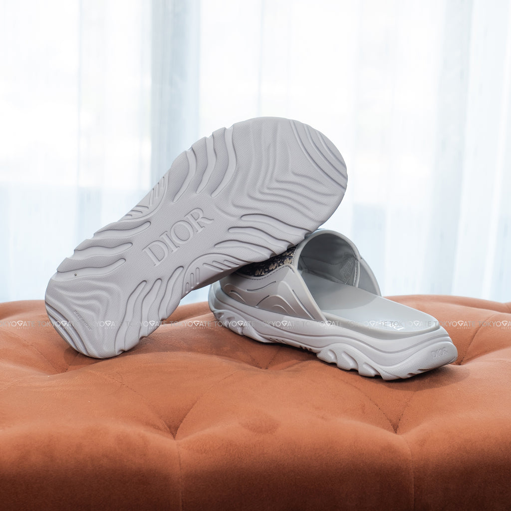 Dép Dior H-Town Sandal 'Dior Oblique - Grey Beige'
