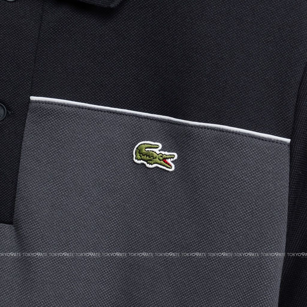 Áo polo Lacoste SS PH0895 4CI Colorblock Navy Regular Fit