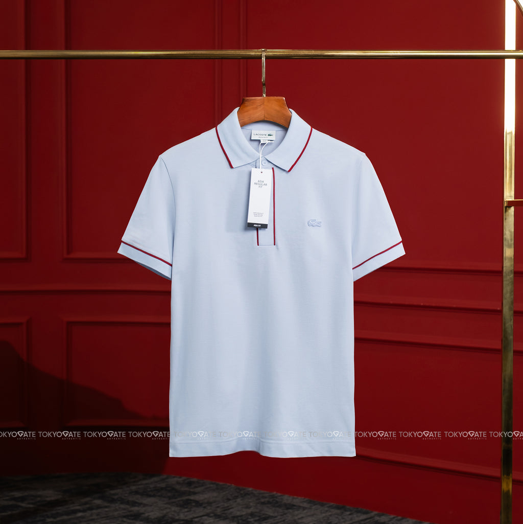Áo polo Lacoste SS PH0796 J2G Light Blue Regular Fit