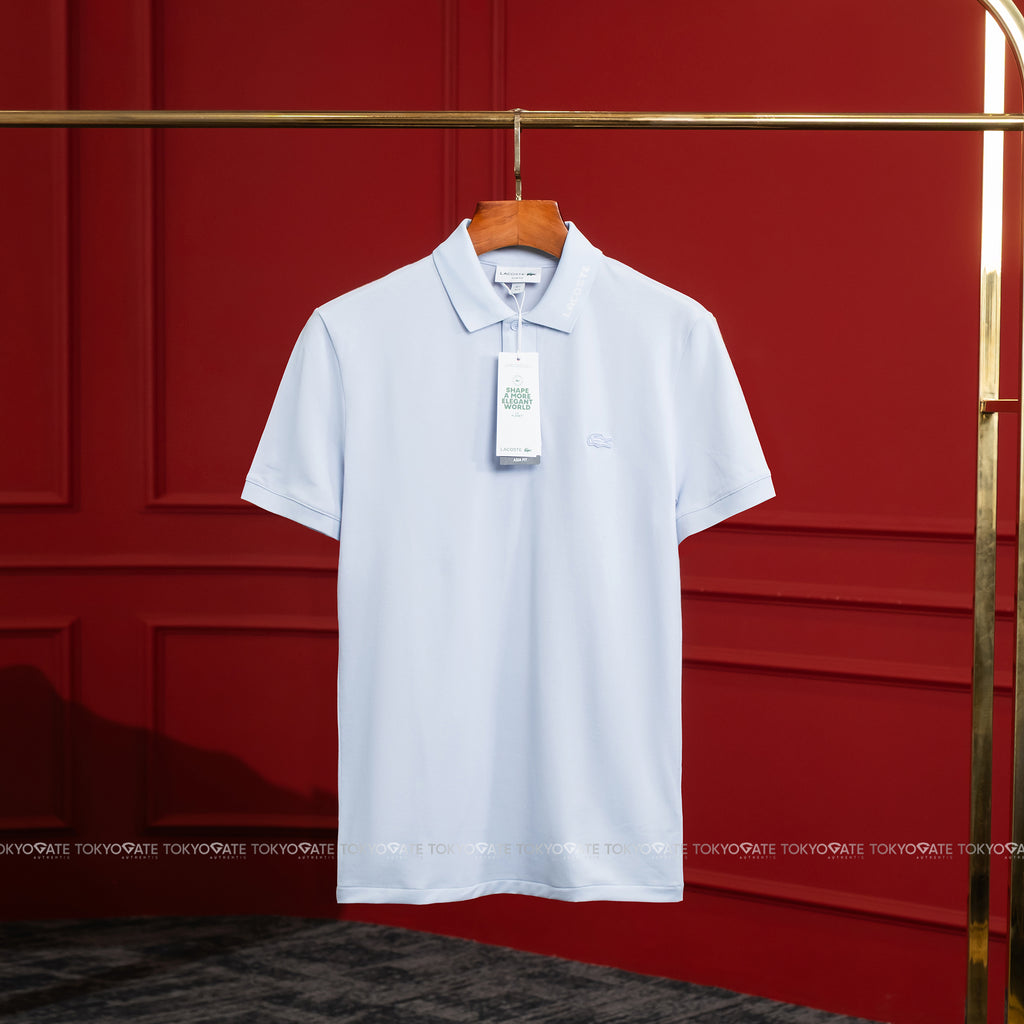 Áo polo Lacoste SS PH5944 J2G Piqué Polo Light Blue Slim Fit
