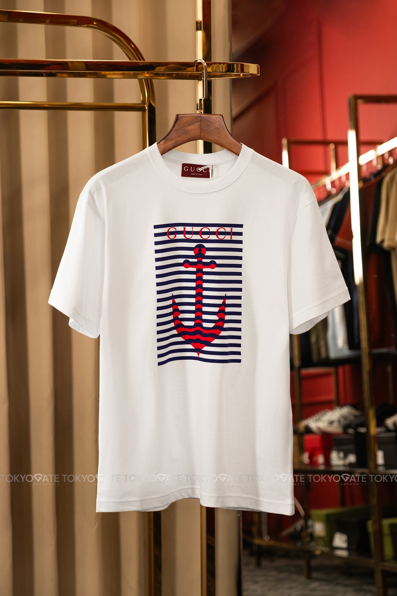 Áo phông Gucci 796395 XJHDI 9034 White Regular Fit