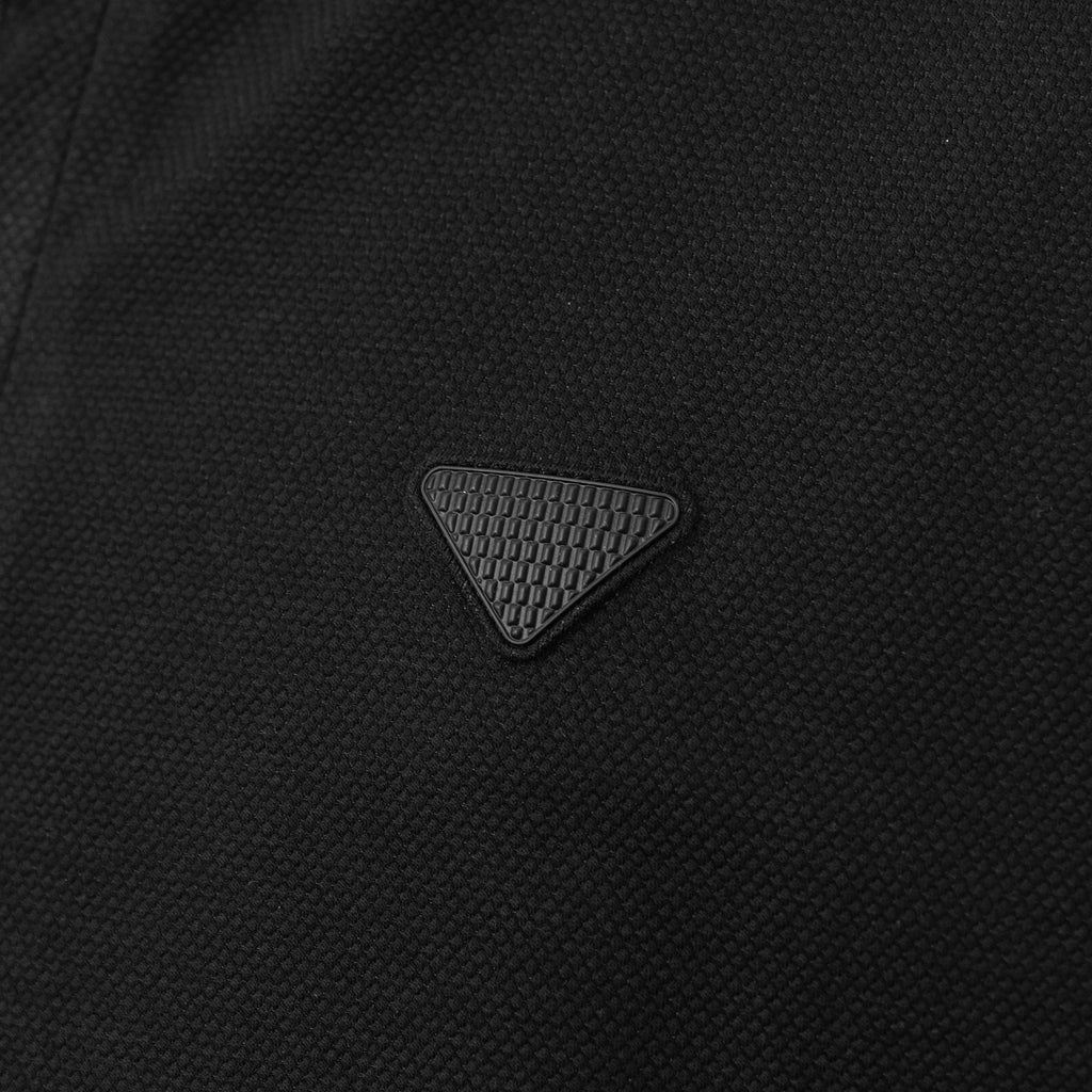 Áo polo Burherenys Mulberry Silk Blend 68320 Black Regular Fit