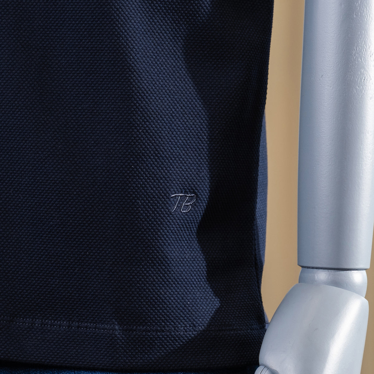 Áo polo Burherenys Cotton Stretch 88304 Seal Navy Regular Fit