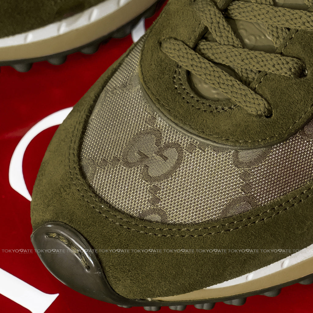 Giày Gucci 832461 AAEW3 3041 Nora Sneaker In Green