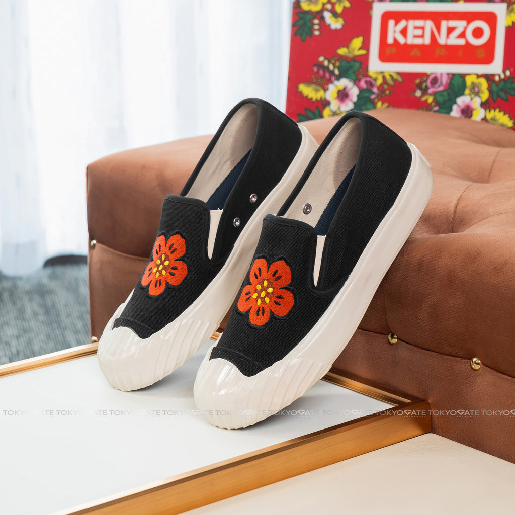 Giày Kenzo FD5SN005F73 Kenzoschool Boke Flower Black
