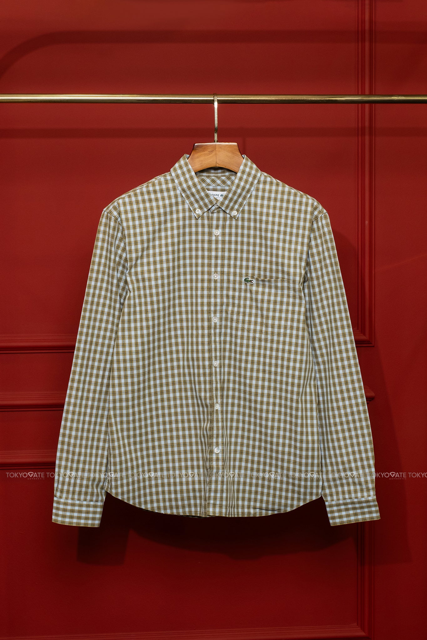 Áo Sơ Mi Lacoste CH0894 IK8 Regular Fit