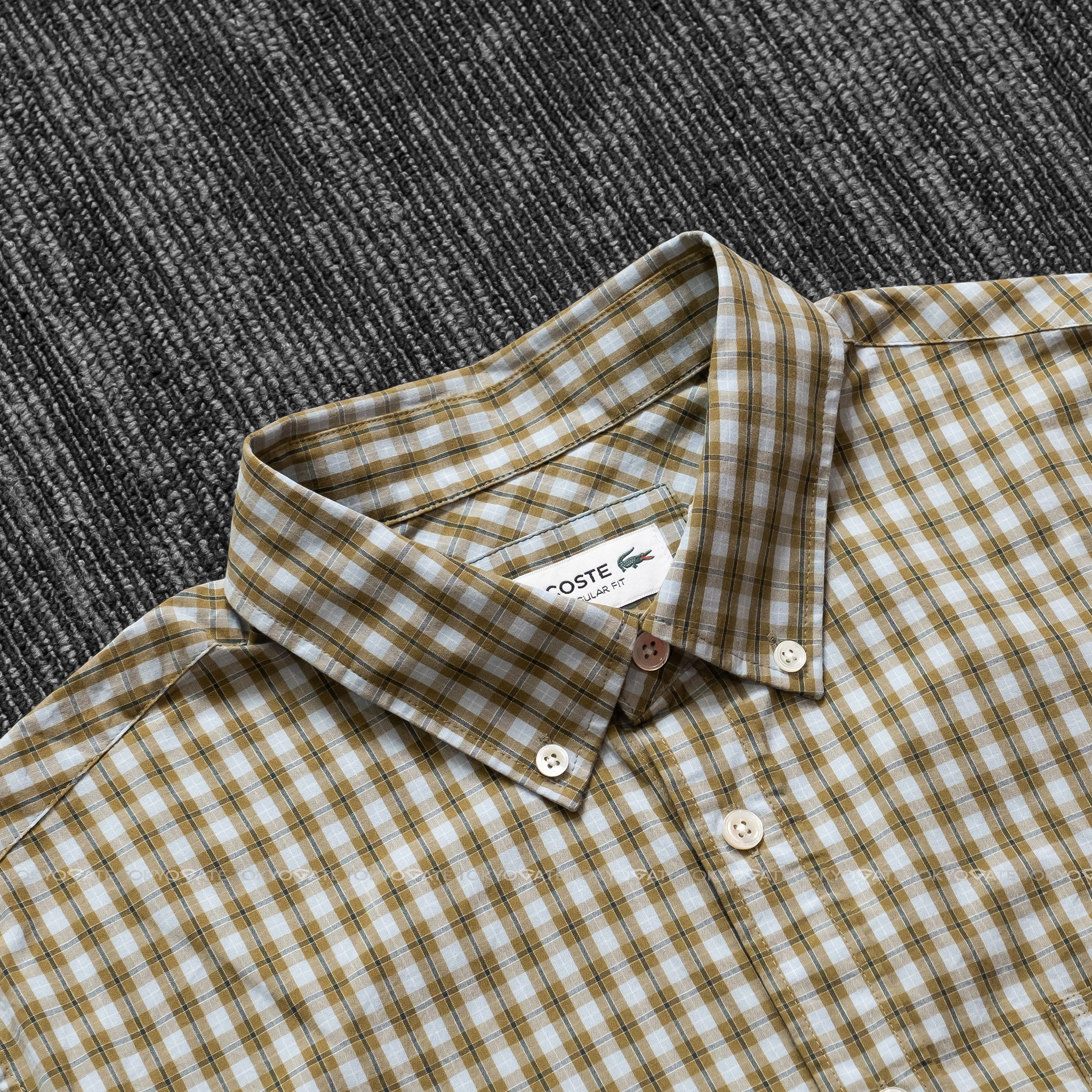 Áo Sơ Mi Lacoste CH0894 IK8 Regular Fit