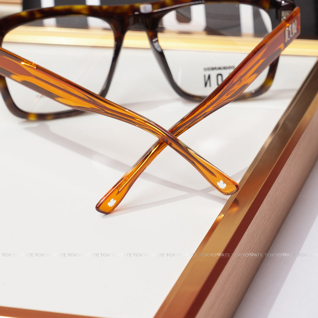 Kính Dsquared2 ICON0018-L9G-52 Square Amber Opticals