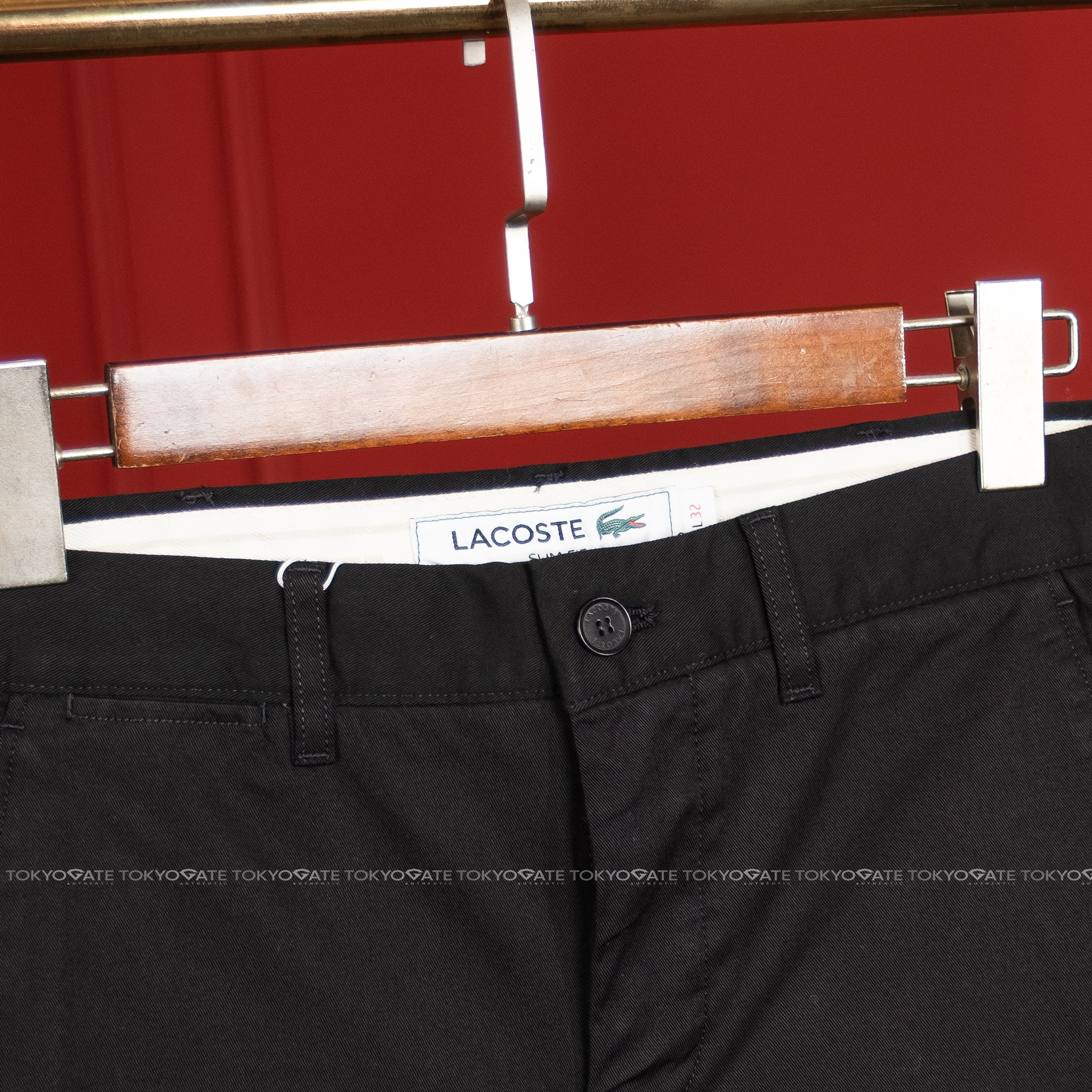 Quần khaki Lacoste HH2661 031 Slim Fit