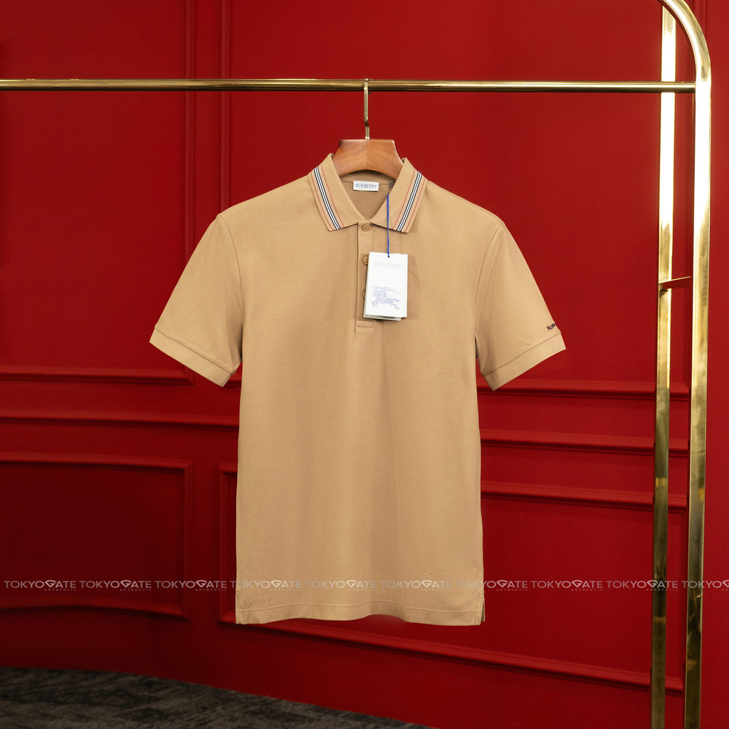 Áo polo Burberry 8111813 Hartford ICS Camel