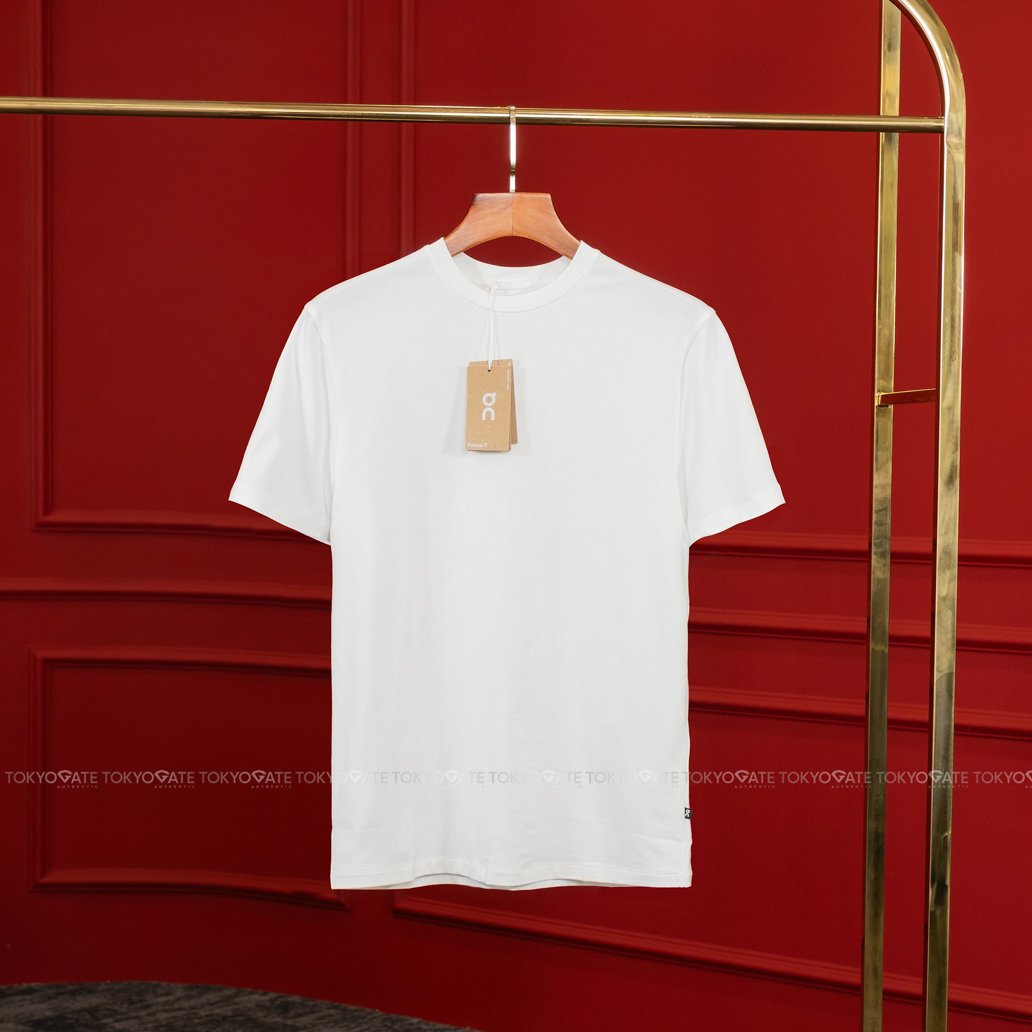 Áo phông On Focus-T 1MF10240069 White Regular Fit