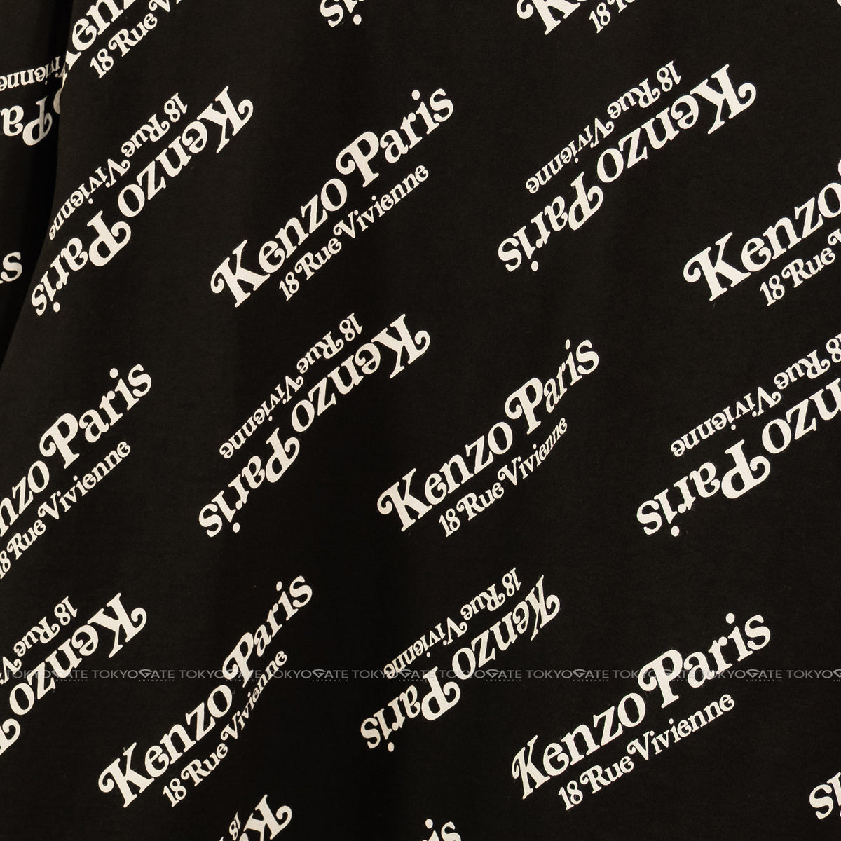 Áo phông Kenzo x Verdy Logo-Print T-shirt Black Oversize