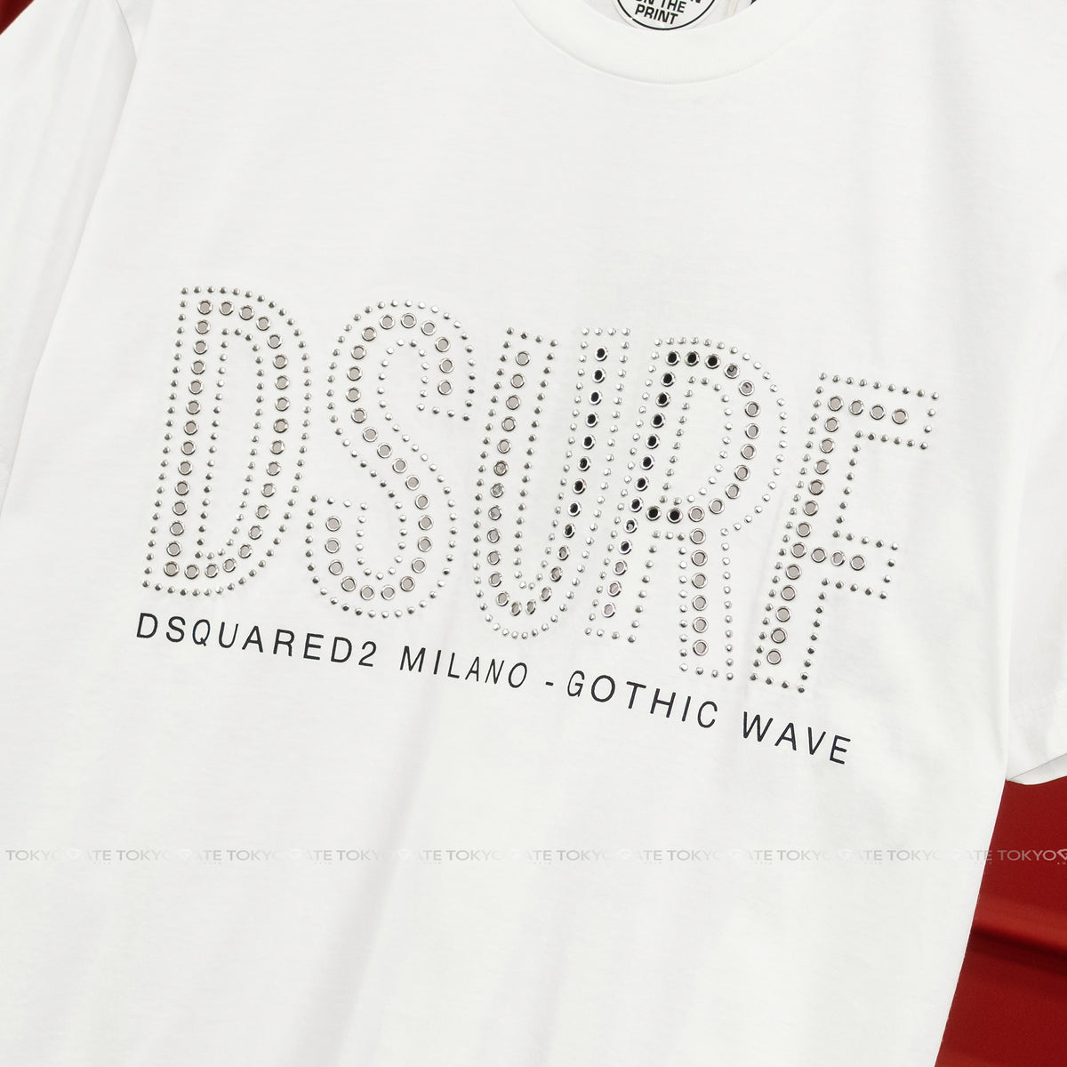 Áo phông Dsquared2 S74GD1084 100 White Regular Fit