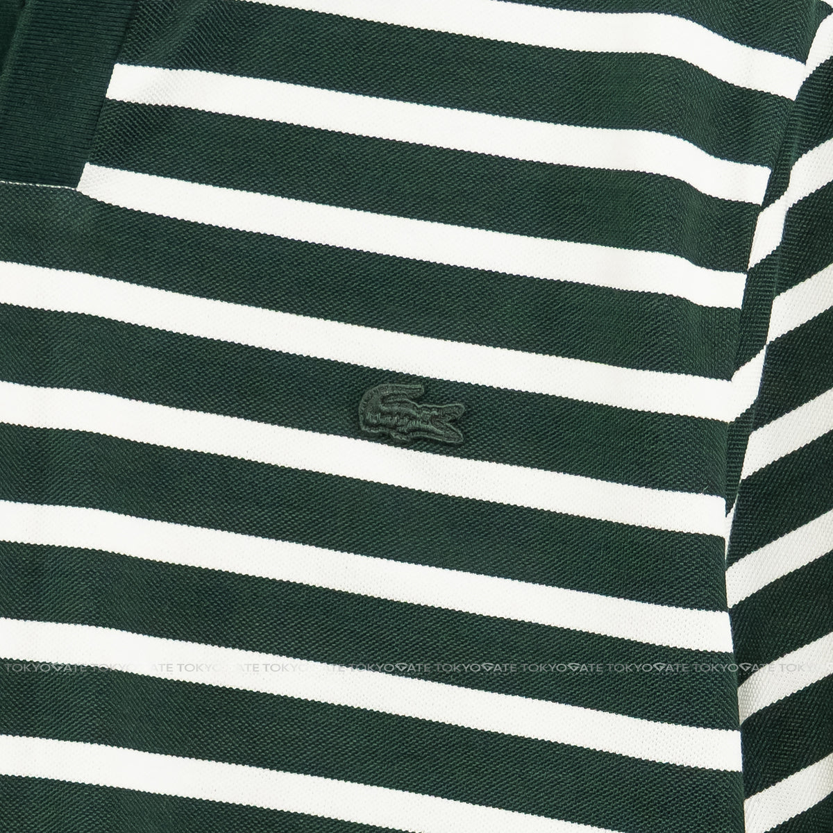 Áo polo Lacoste PH486E AFK Contrast Neck Stripe Regular Fit