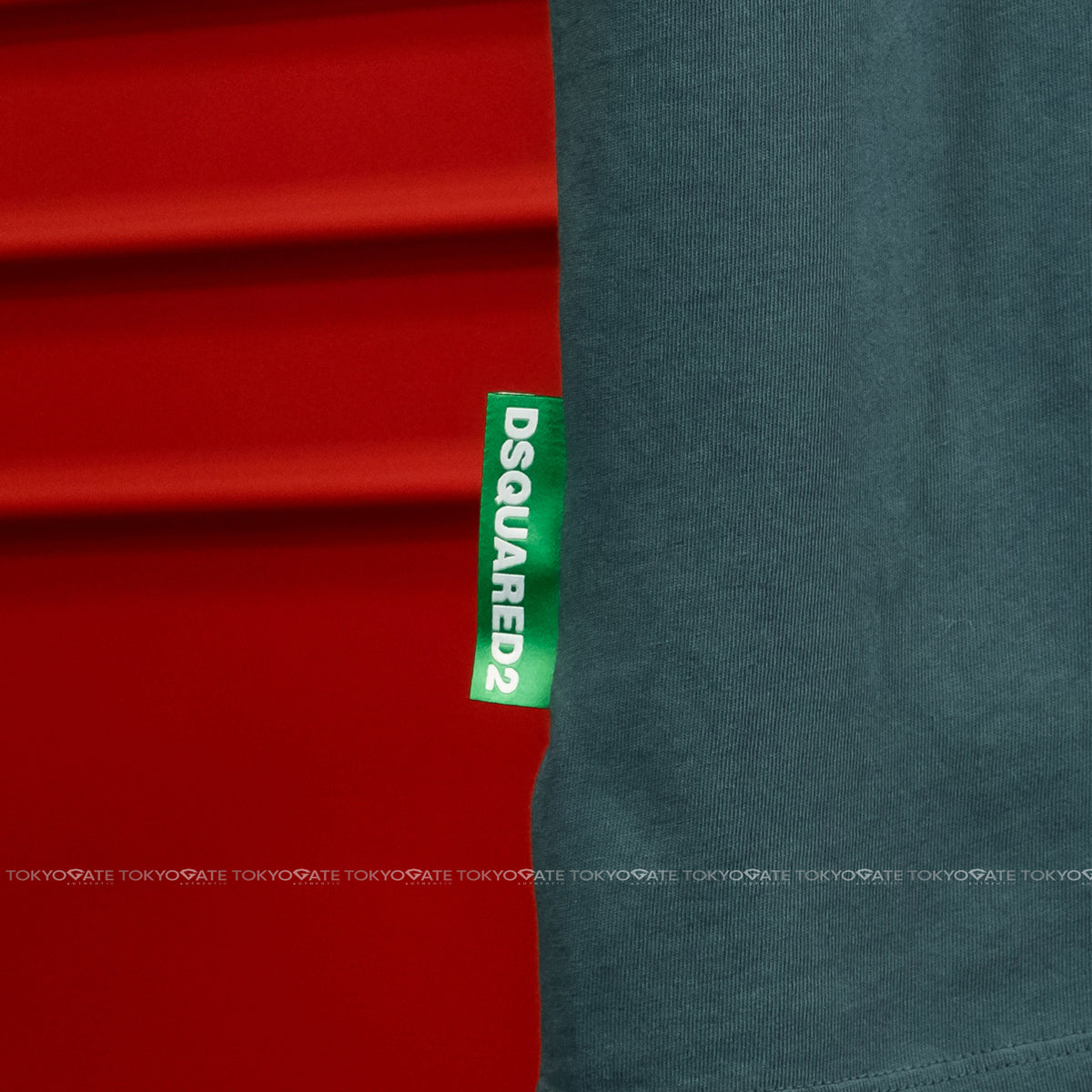 Áo phông Dsquared2 S78GD0064 800 Green Regular Fit
