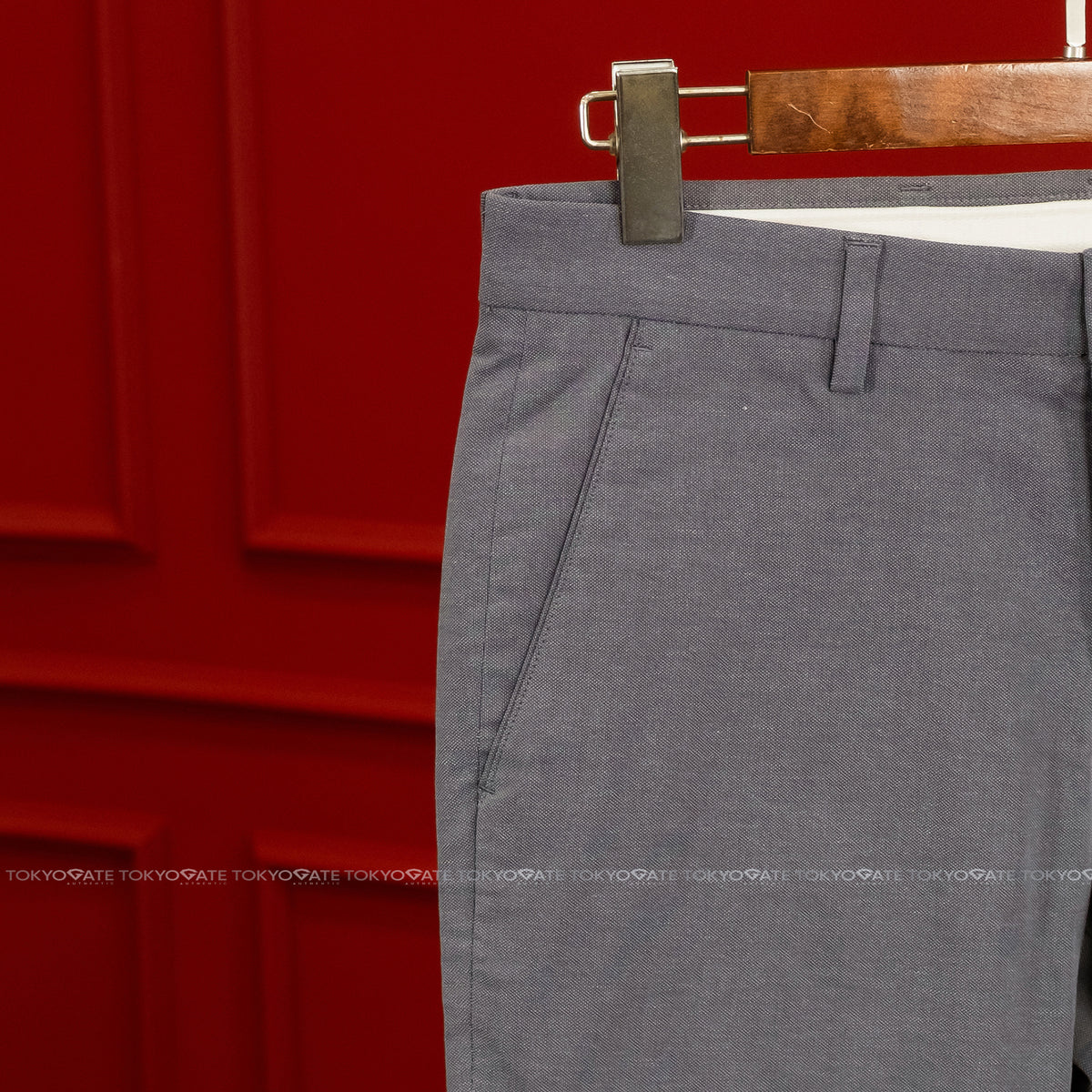 Quần âu Lacoste HH354E S5T Crepe Cotton Trousers Regular Fit
