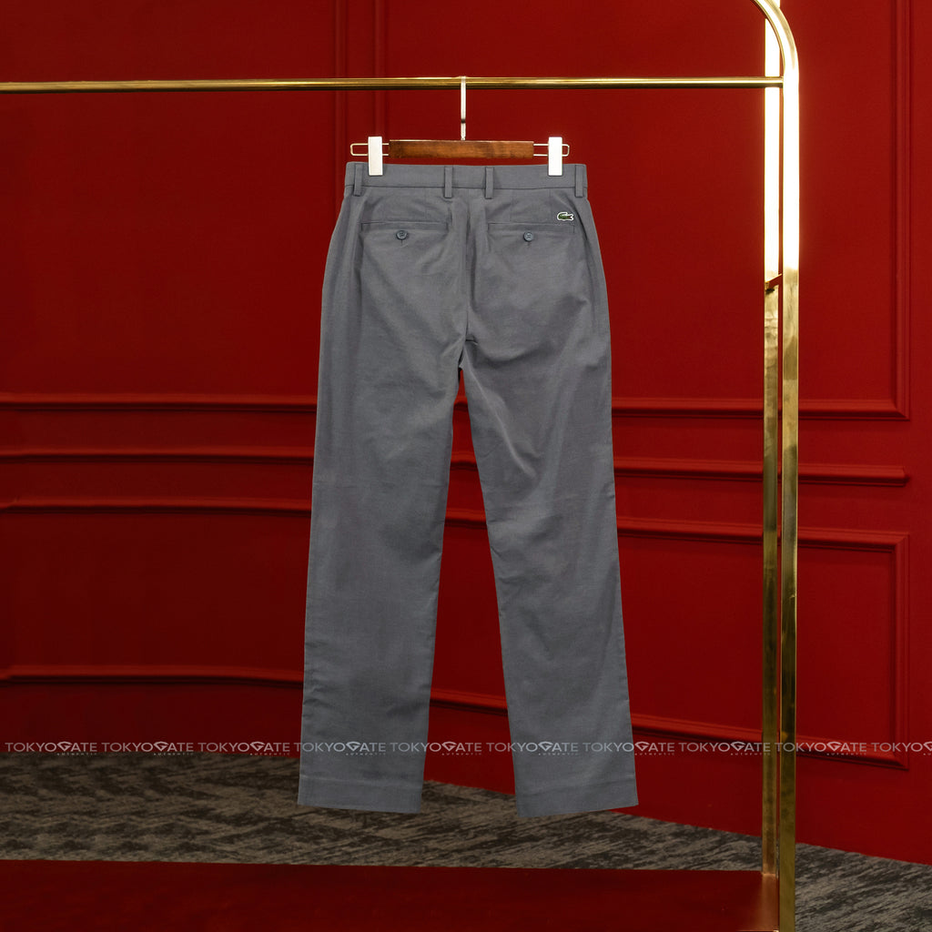 Quần âu Lacoste HH354E S5T Crepe Cotton Trousers Regular Fit