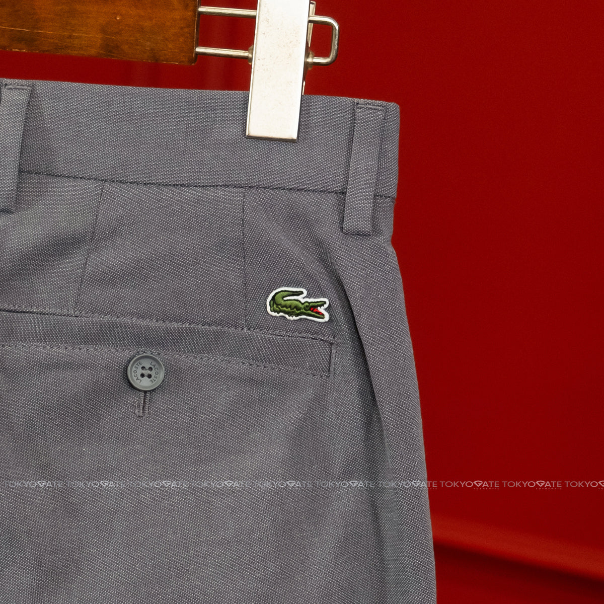 Quần âu Lacoste HH354E S5T Crepe Cotton Trousers Regular Fit