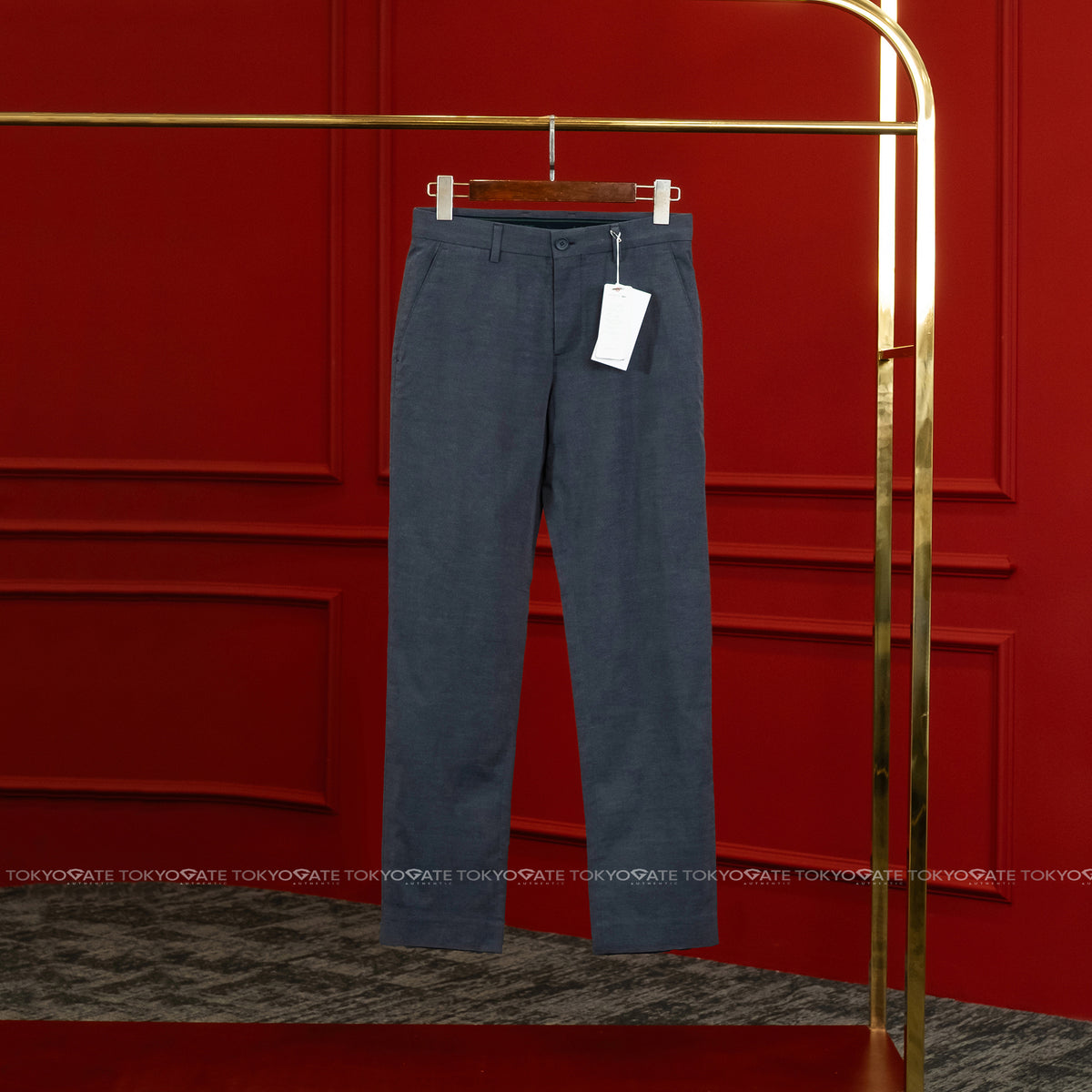 Quần âu Lacoste HH354E 166 Crepe Cotton Trousers Regular Fit