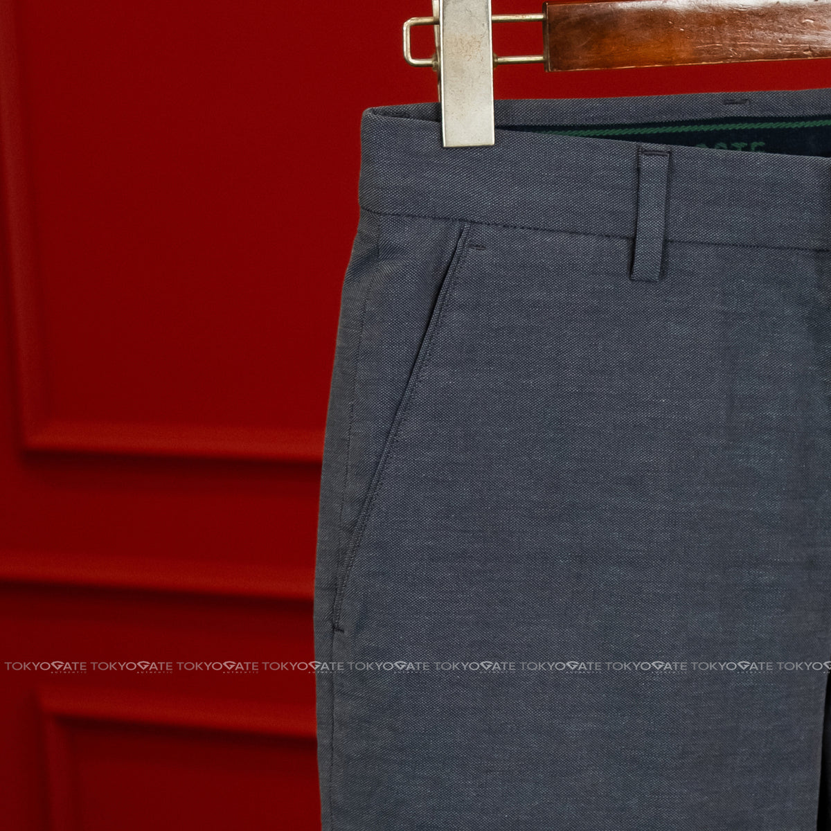 Quần âu Lacoste HH354E 166 Crepe Cotton Trousers Regular Fit