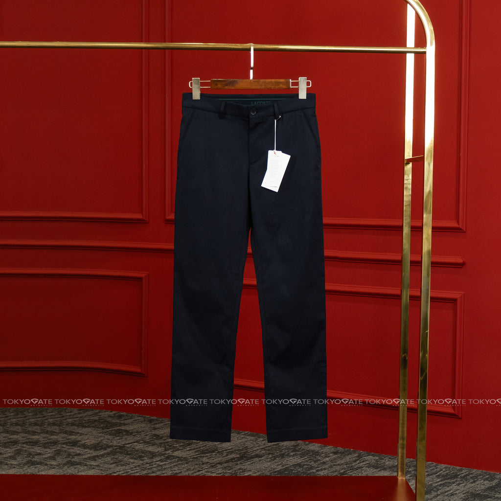 Quần khaki Lacoste HH631E 166 Stretch Chino Trousers Regular Fit