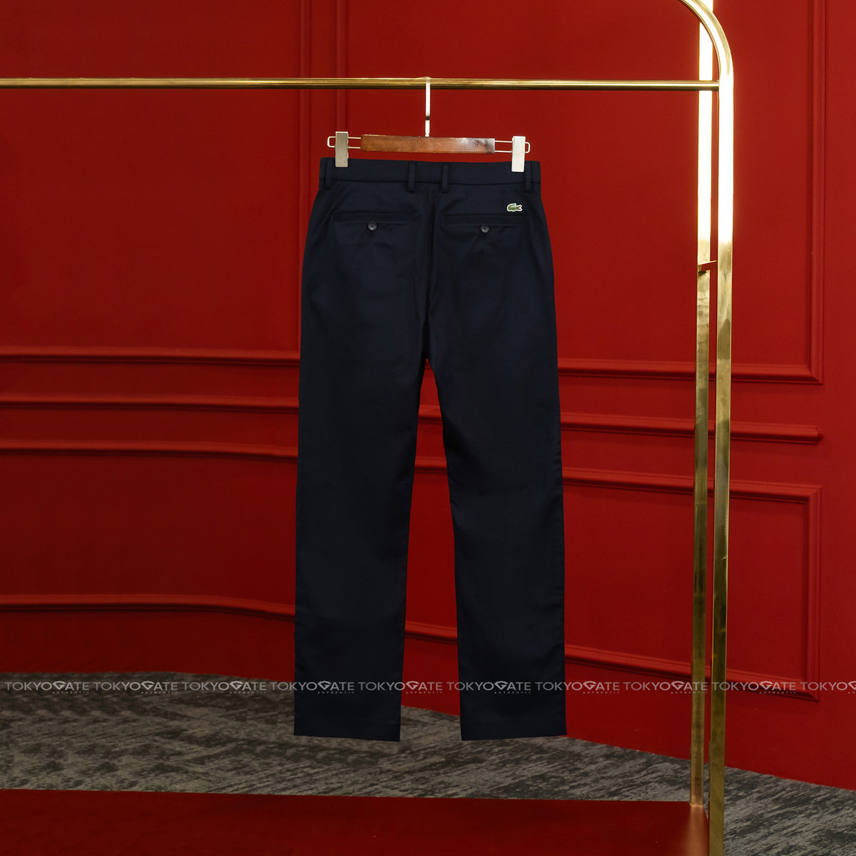 Quần khaki Lacoste HH631E 166 Stretch Chino Trousers Regular Fit