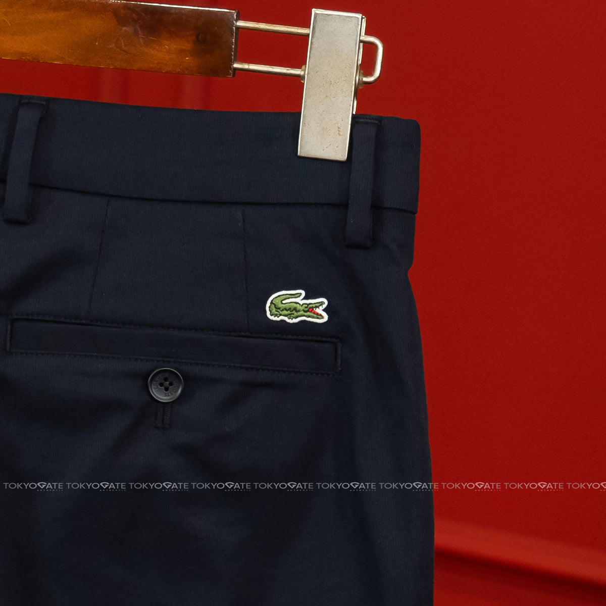 Quần khaki Lacoste HH631E 166 Stretch Chino Trousers Regular Fit