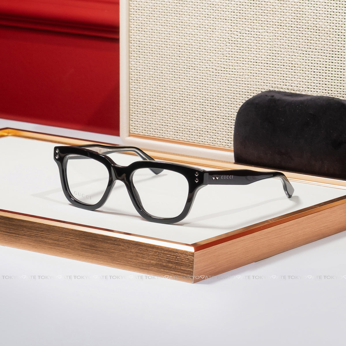 Kính Gucci GG1219O 001 Squared Eyeglasses