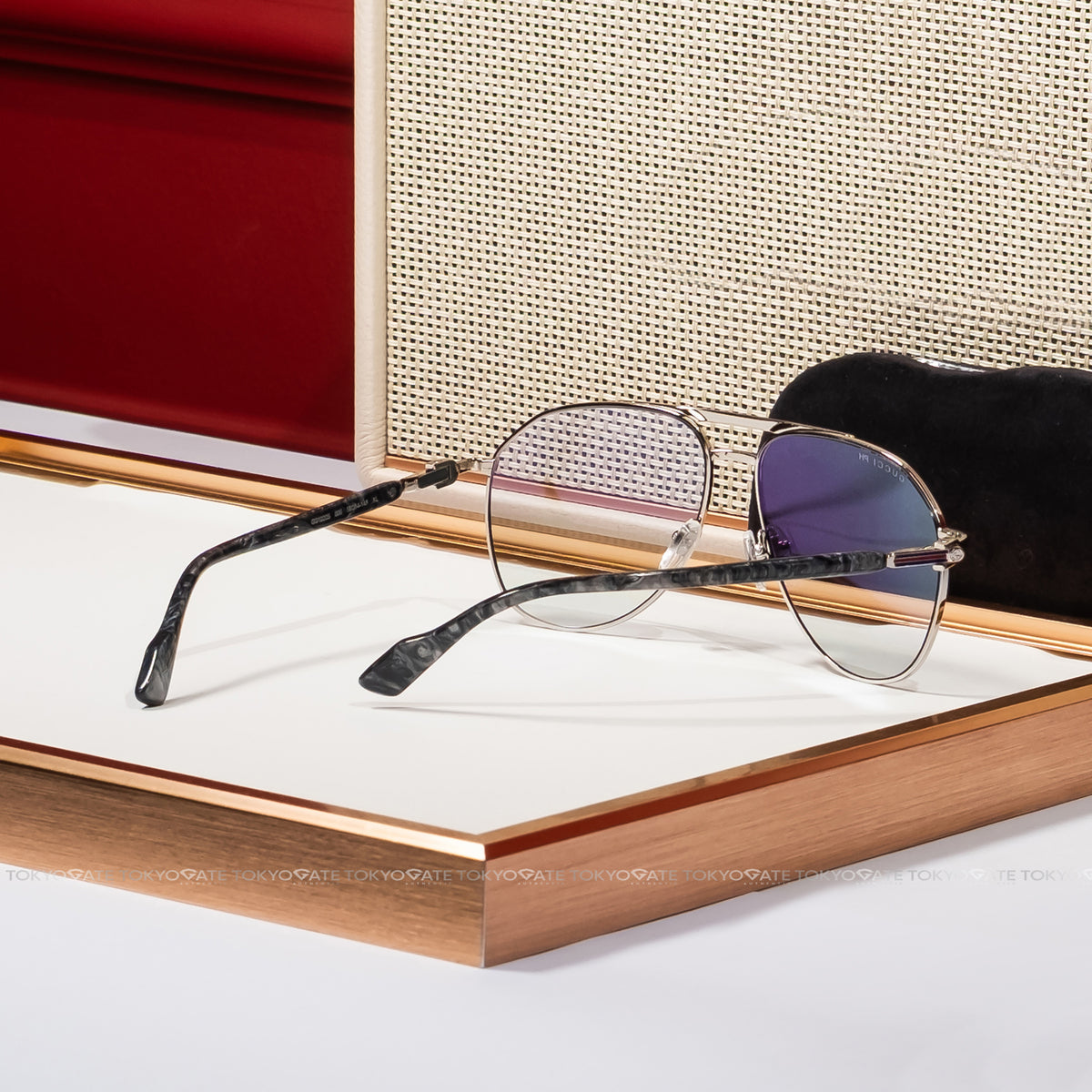 Kính Gucci GG1220S 006 Silver Aviator Sunglasses