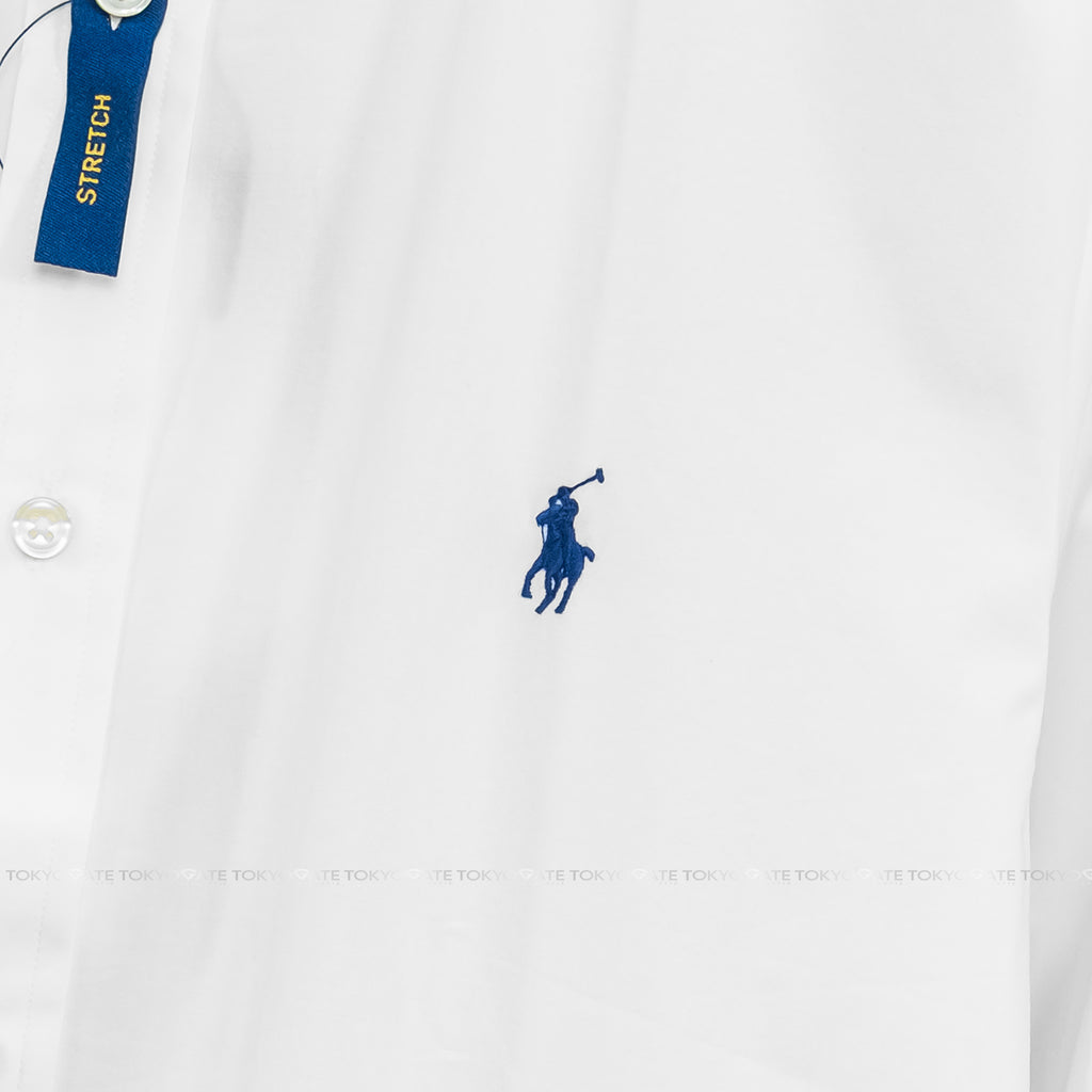 Áo sơ mi Polo Ralph Lauren 710928254002 Poplin Shirt White Slim Fit