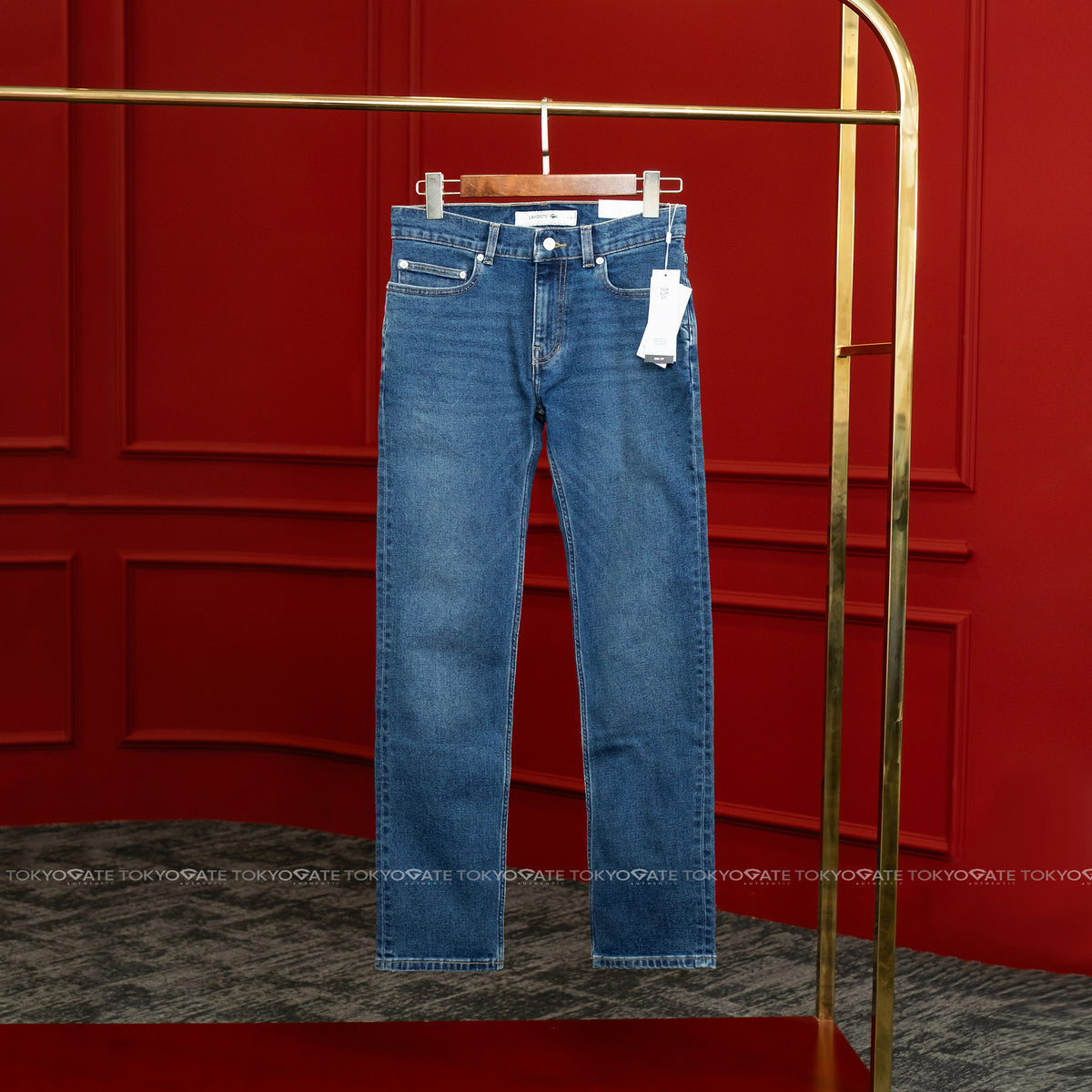 Quần jeans Lacoste HH8949 MK9 5-Pocket Indigo Slim Fit