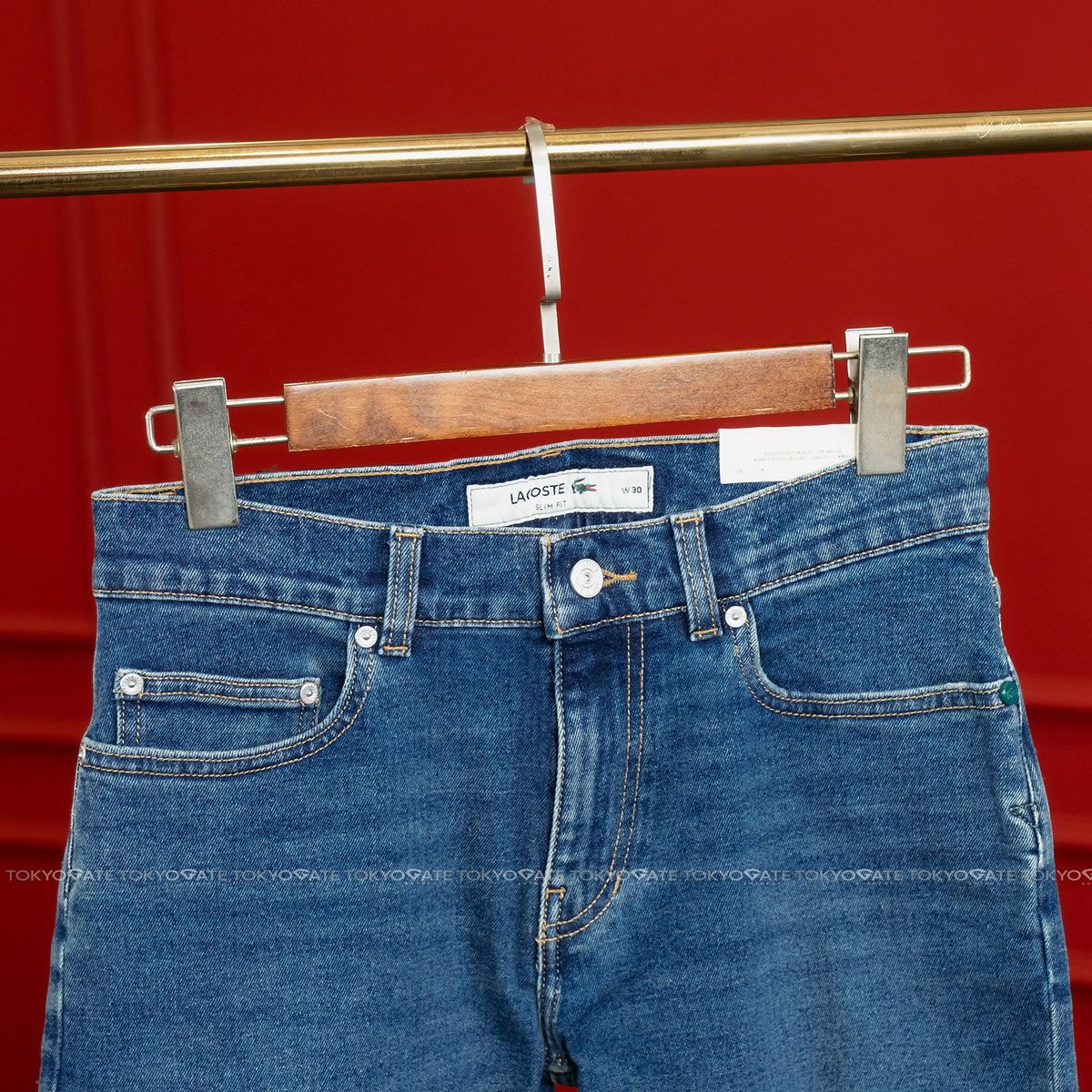 Quần jeans Lacoste HH8949 MK9 5-Pocket Indigo Slim Fit